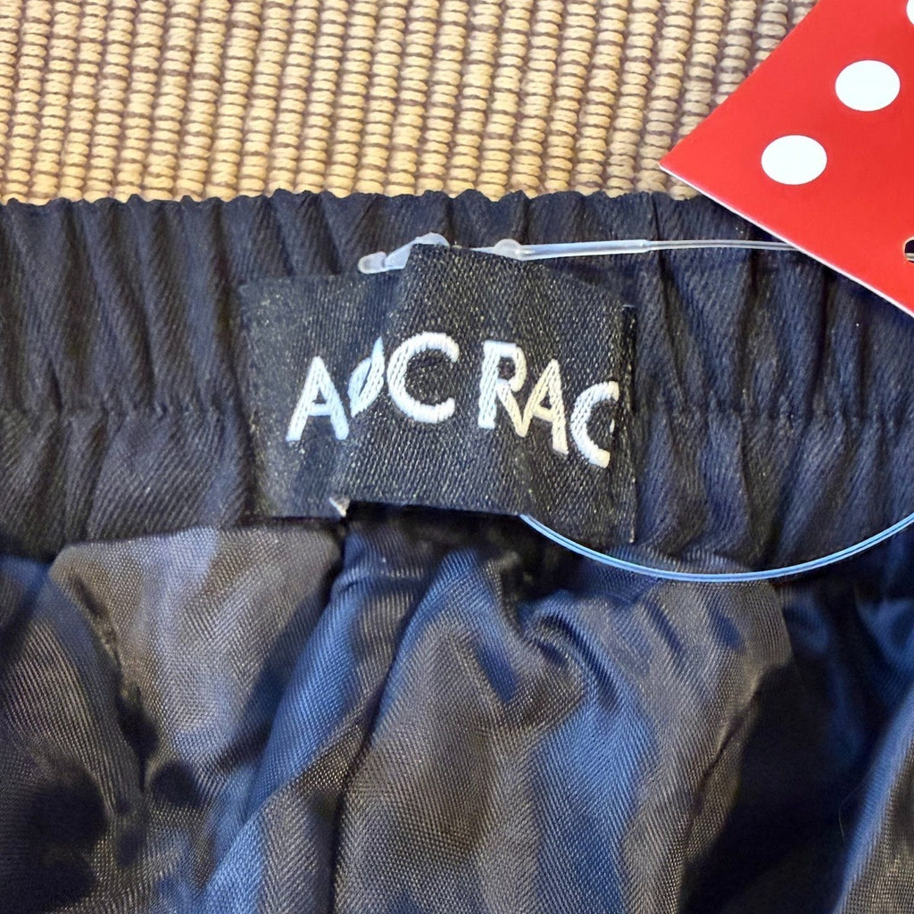 ACDC Rag Lolita EGL Goth Punk Emo Mad Death Rabbit Black & Red Mini Skirt Skort
