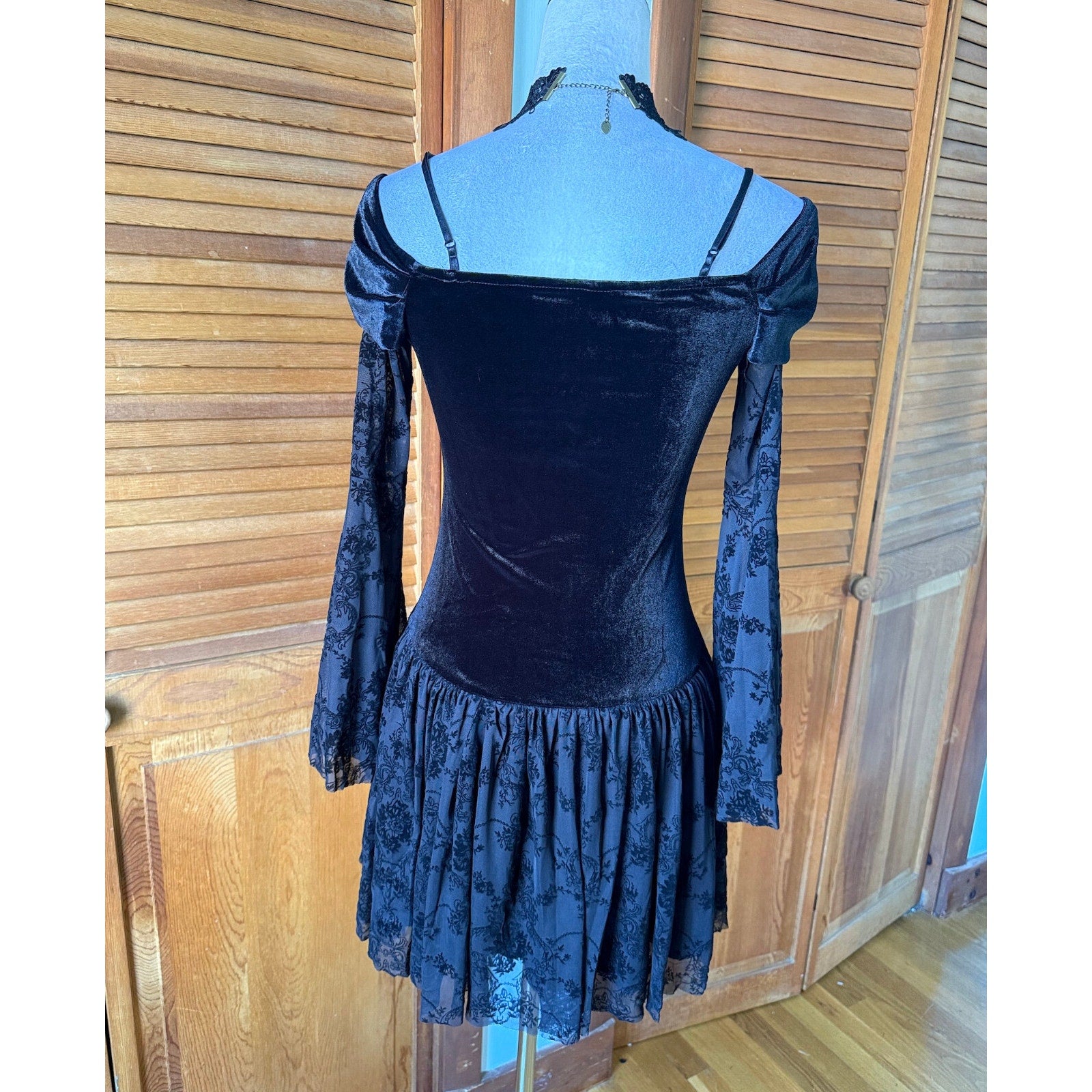Gothic Victorian EGL Lolita Dark Fairycore Princess of Darkness Dress