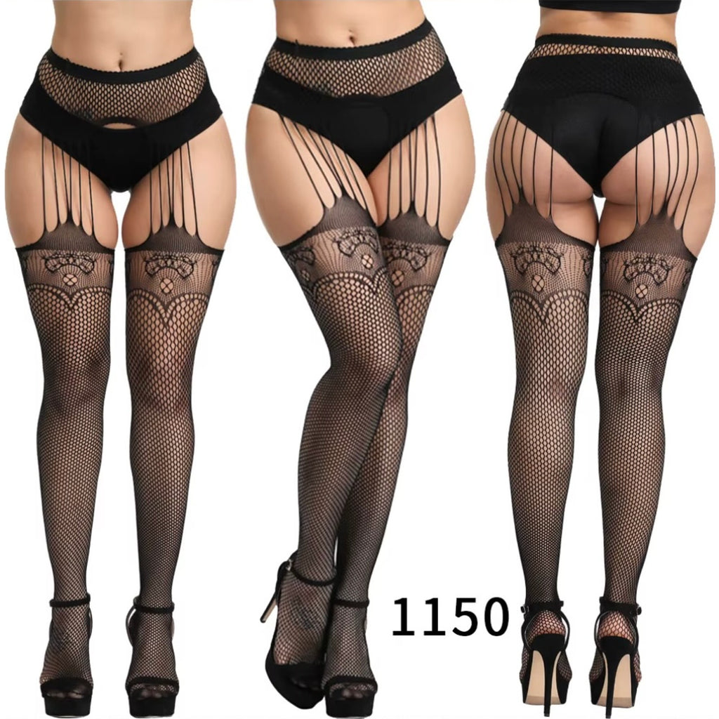 Gothic Lolita EGL Vampire Cabaret Coquette Victorian Secret Garter Stockings