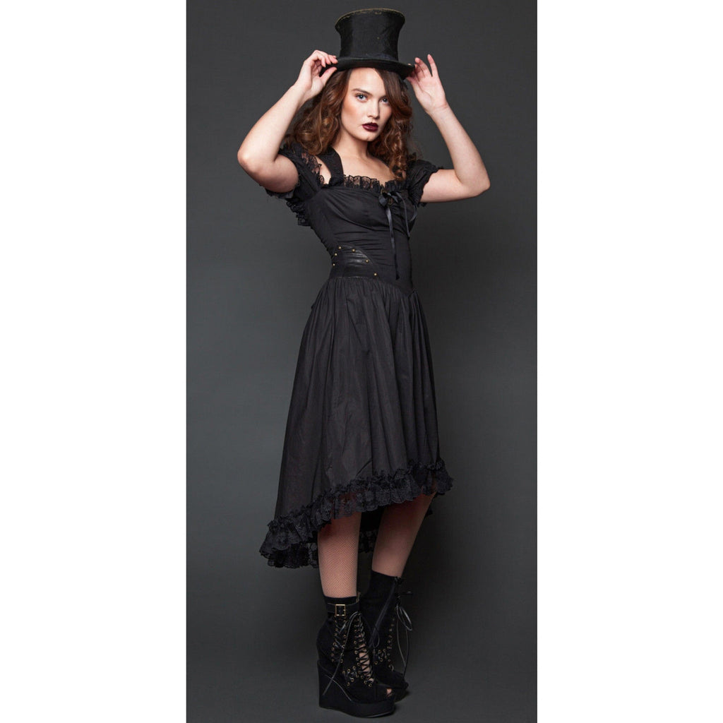 Vintage Lip Service Winchester Steampunk Victorian Gothic Lolita Fairy Dress XS