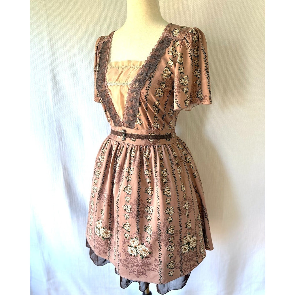Axes Femme Lolita Himekaji Jirai Kawaii Dollcore Whimsigoth Victorian Dress M