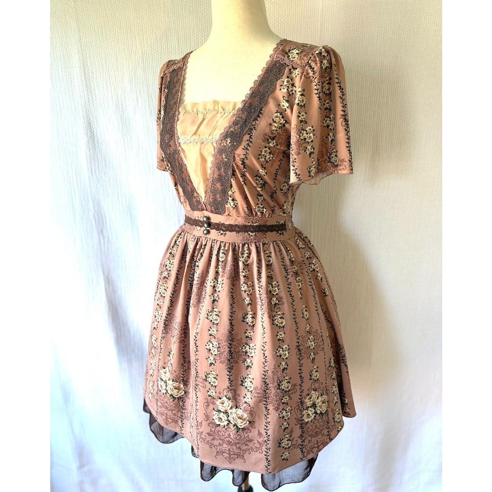 Axes Femme Lolita Himekaji Jirai Kawaii Dollcore Whimsigoth Victorian Dress M