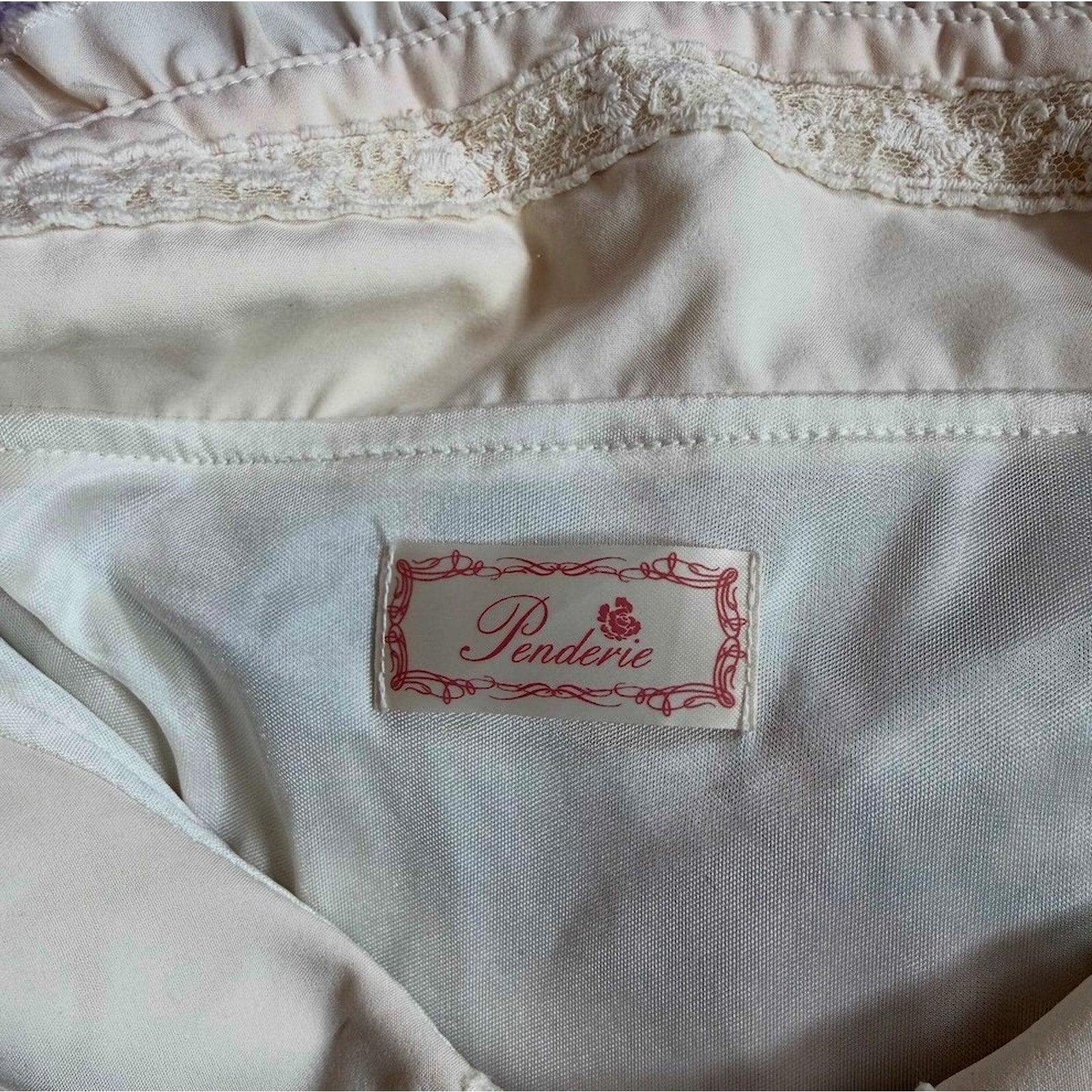 J-fashion Gyaru Himekaji Cottagecore Liz Lisa Penderie Pin Rose Cream Dress XS
