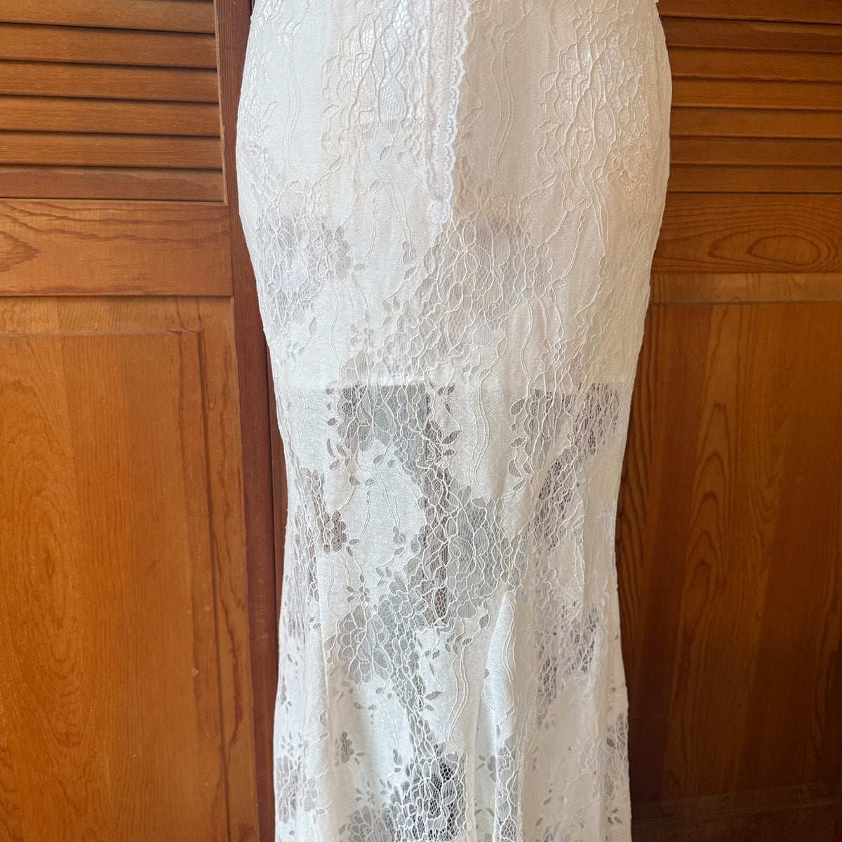 Dark in Love Gothic Victorian Romantic Cottagecore White Mermaid Angel Dress