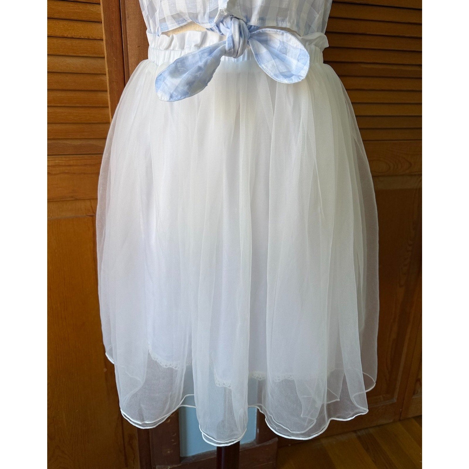 Liz Lisa J-fashion Lolita Jirai Gyaru Dollcore Mermaidcore White Shell Dress XS