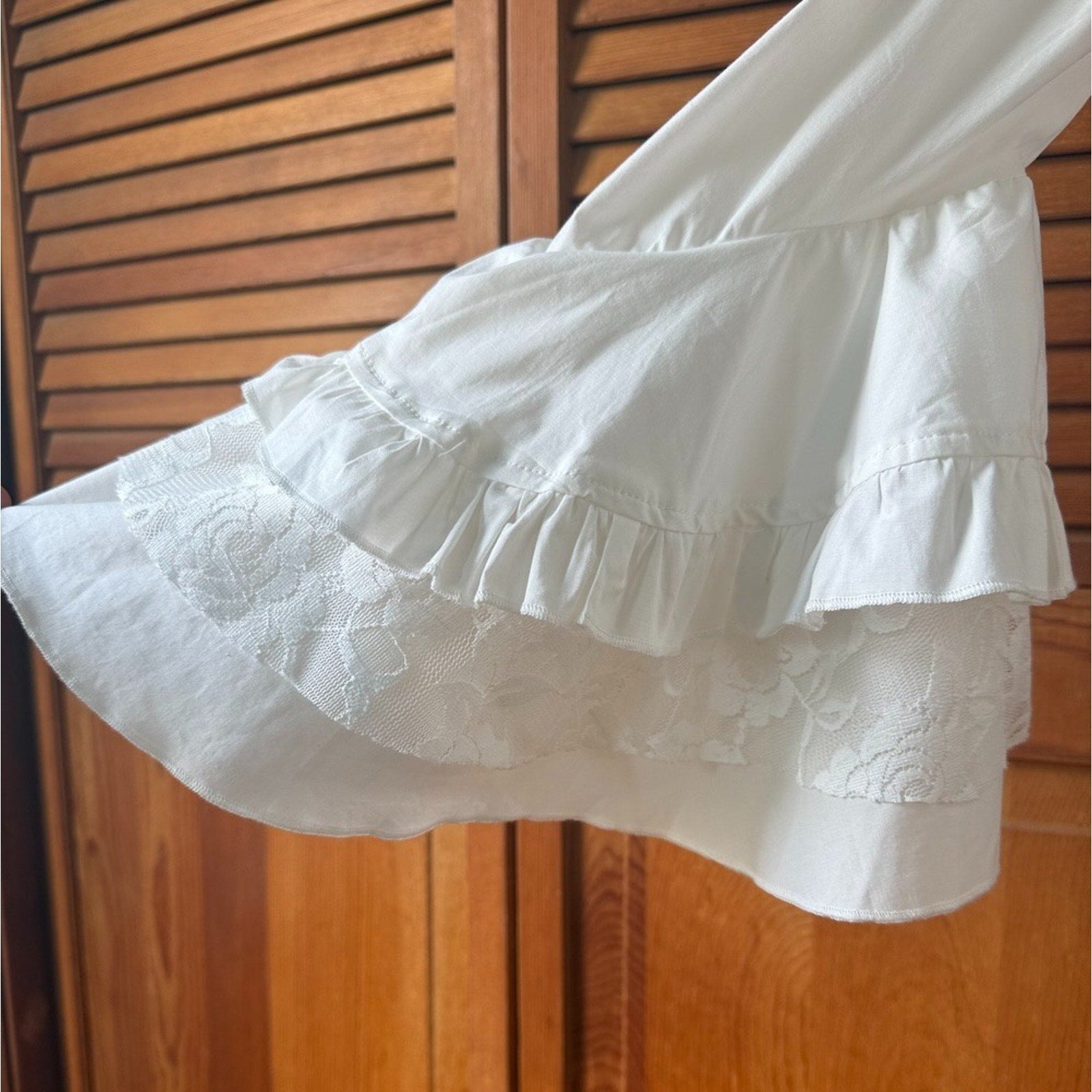 ACDC Rag Gothic Lolita EGL Aristocrat Ouji White Jabot Shirt S