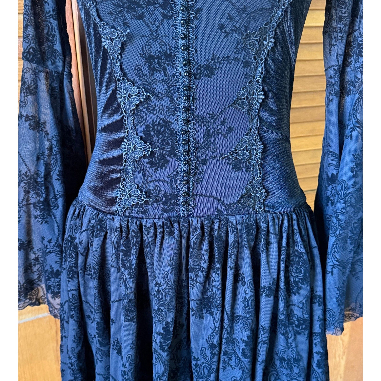 Gothic Victorian EGL Lolita Dark Fairycore Princess of Darkness Dress