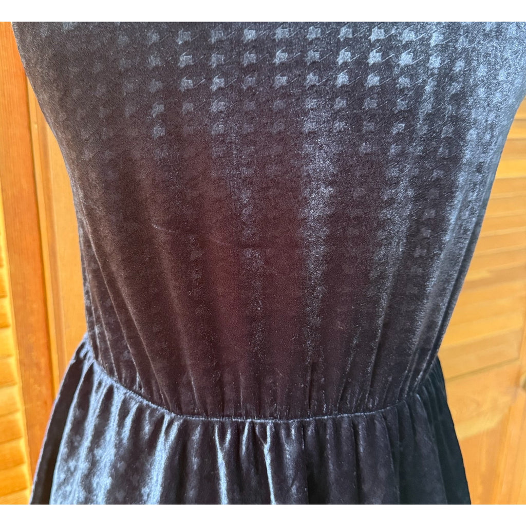 Axes Femme Purple Velvet Gothic Lolita EGL J-fashion Kawaii OP Dress S-M