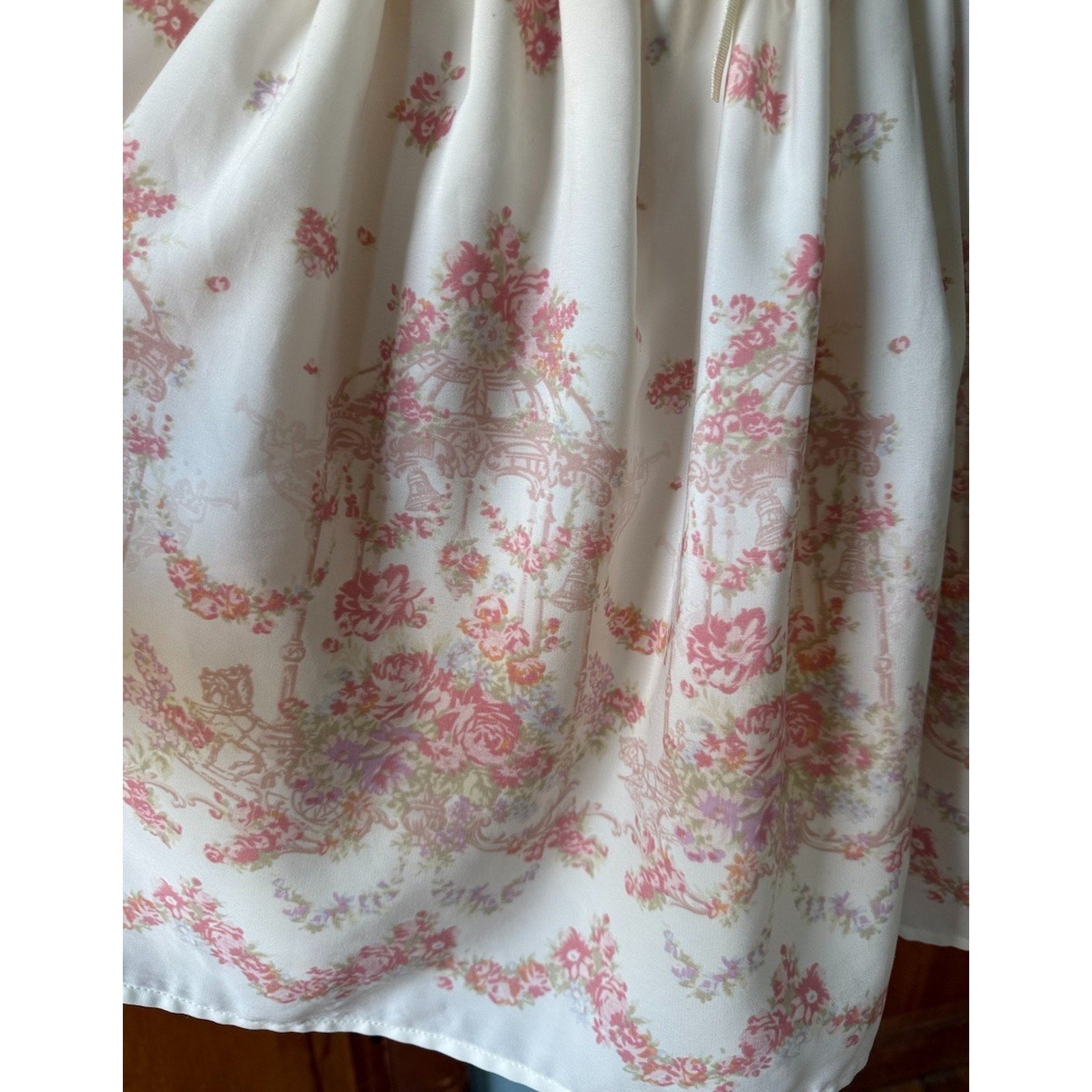 Liz Lisa J-fashion Lolita Jirai Gyaru Dollcore Whimsigoth White Pink Dress XS