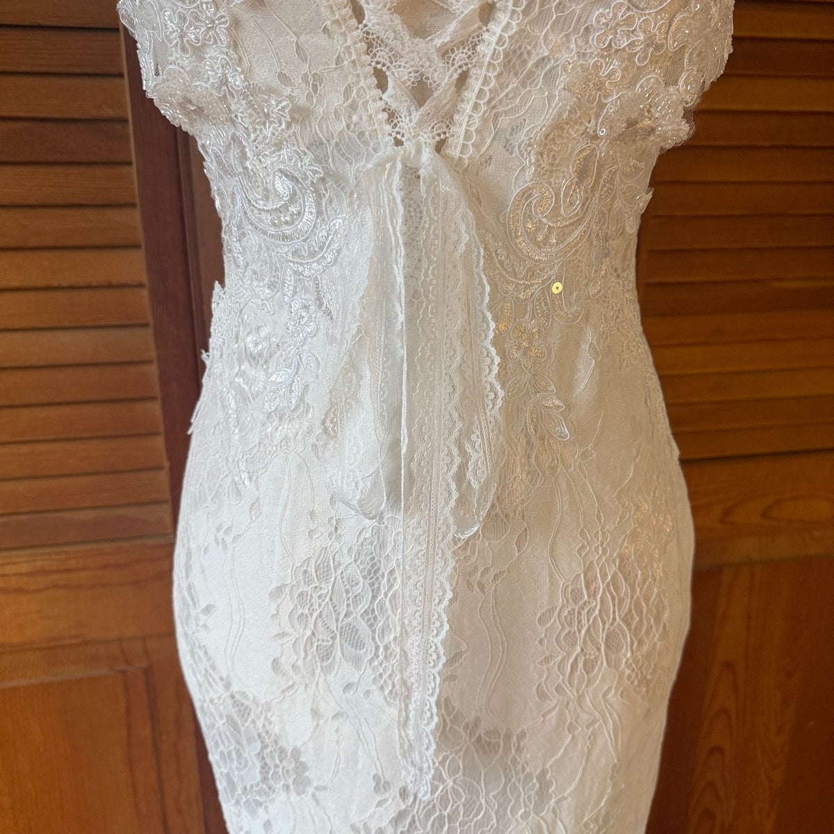 Dark in Love Gothic Victorian Romantic Cottagecore White Mermaid Angel Dress