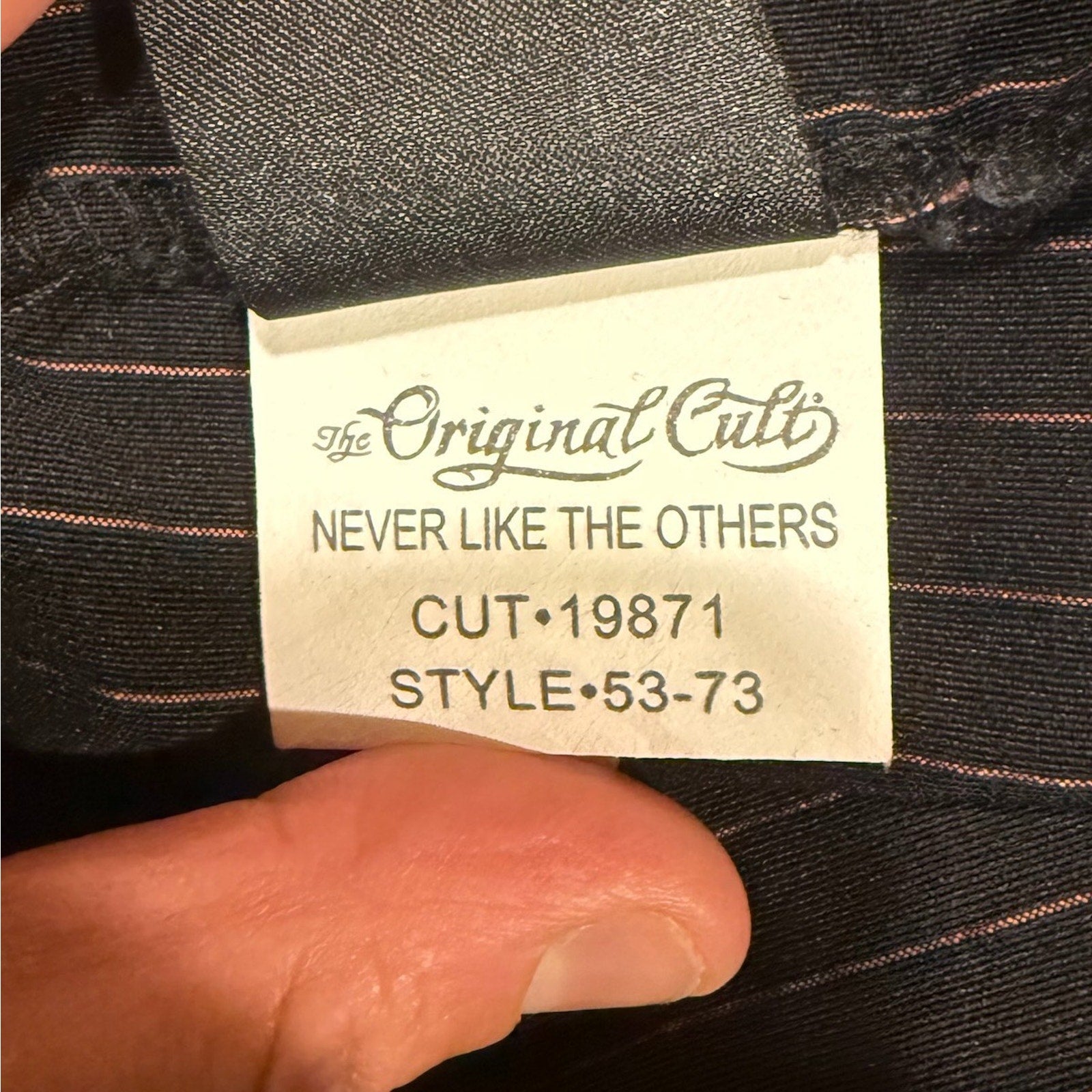 Vintage Lip Service Gangsta Pranksta Goth Punk Y2K Fishtail Striped Knee Skirt M