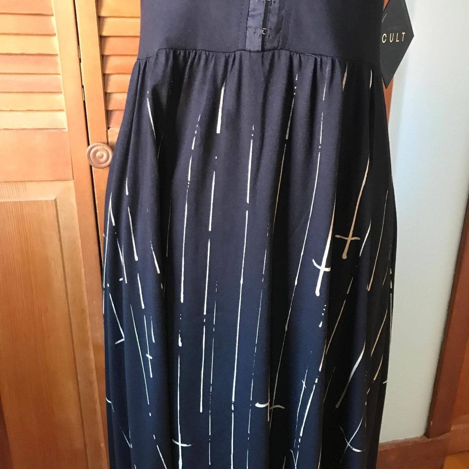 Vintage Lip Service Goth Punk Visual Kei Occult Wicca Hooded Cross Dress S