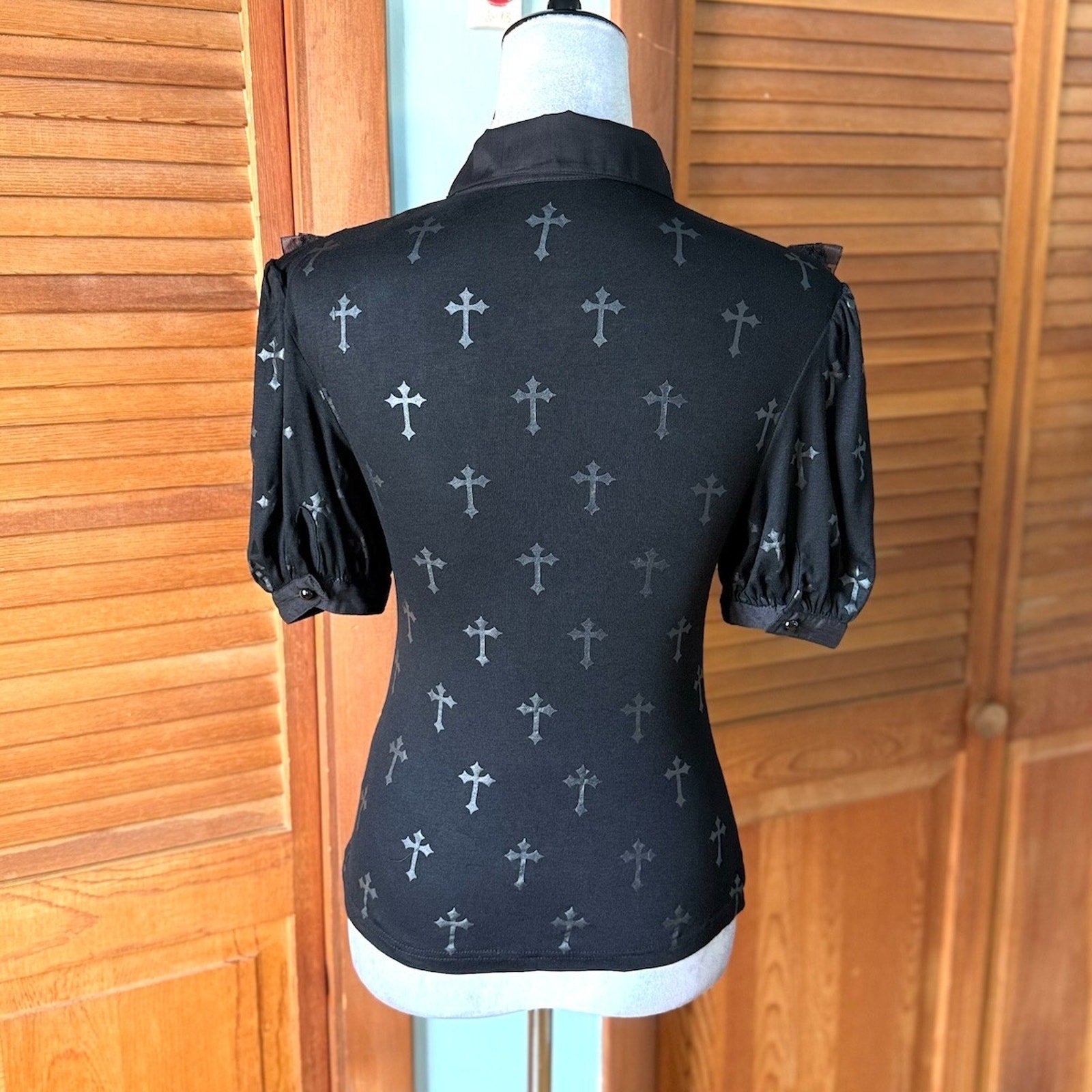 Devil Fashion Gothic Lolita Victorian Vampire Vkei EGL My Sweet Cross Top