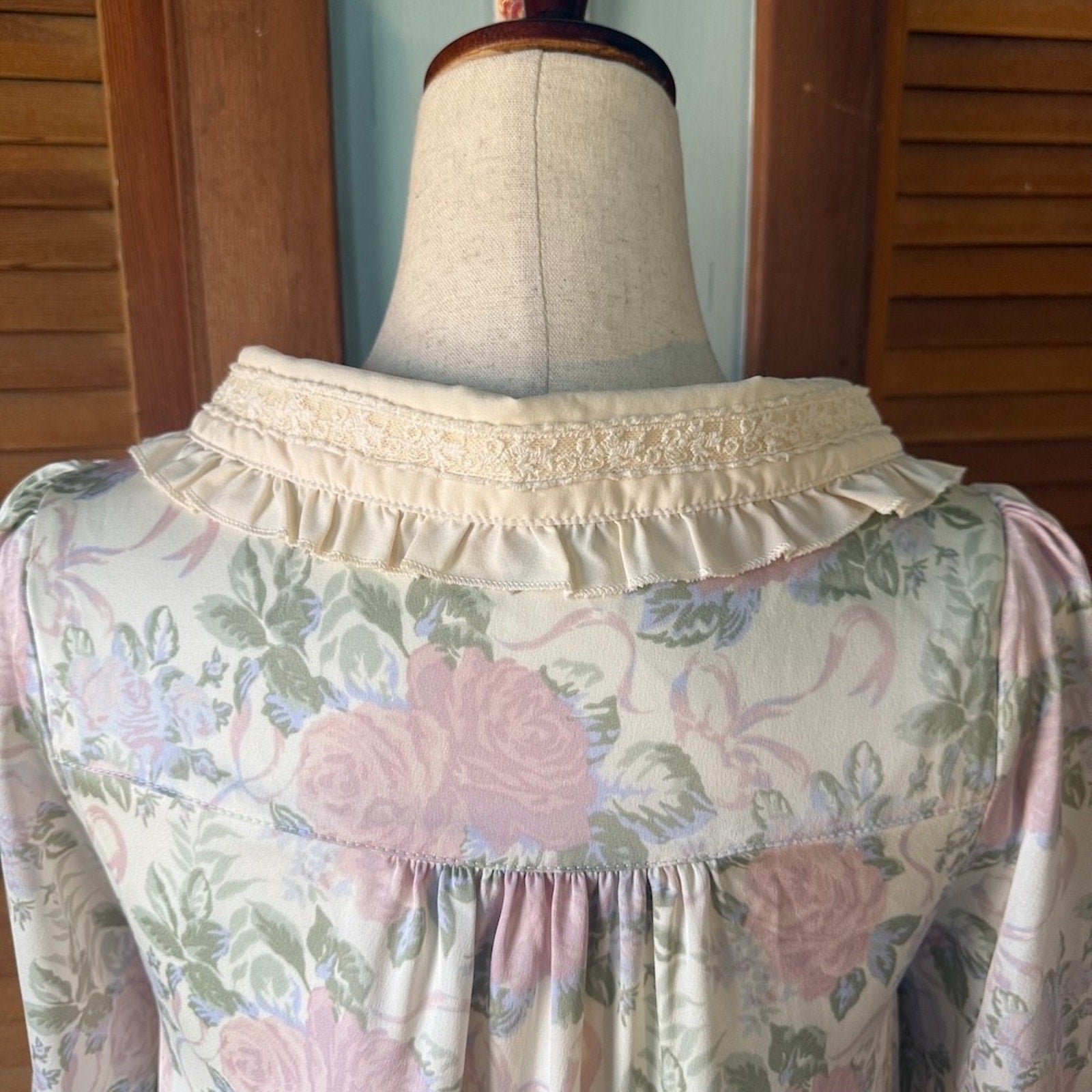 J-fashion Gyaru Himekaji Cottagecore Liz Lisa Penderie Pin Rose Cream Dress XS