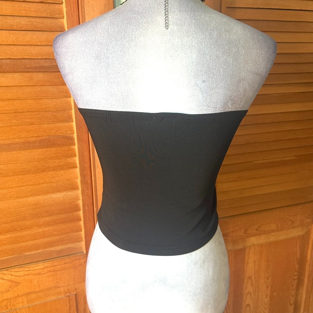 Goth Punk Emo Industrial Witchcore Visual Kei Snake Charmer Chain & Buckle Top