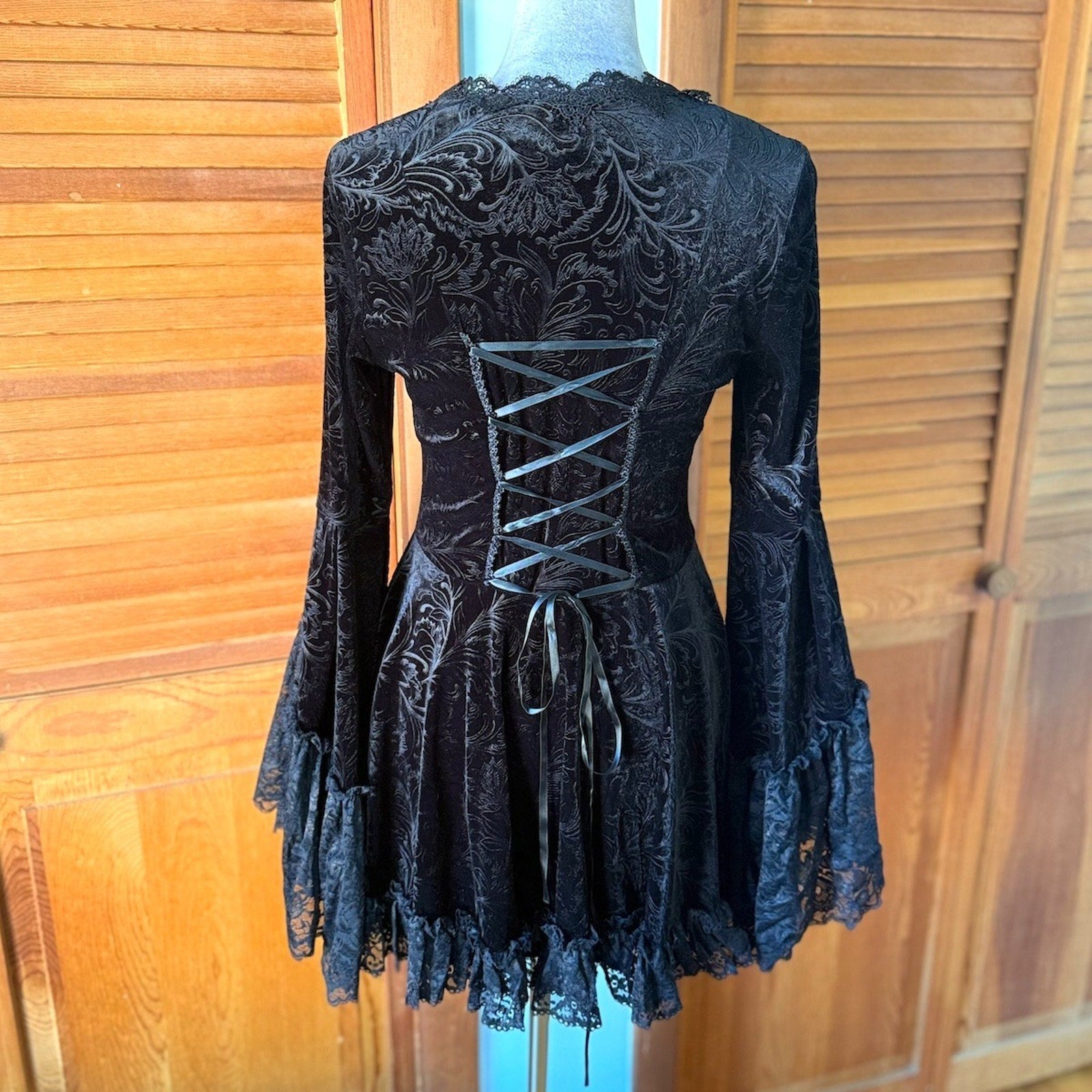 Dark in Love Gothic Victorian Vampire Vkei Dark Marie Antoinette Mini Dress