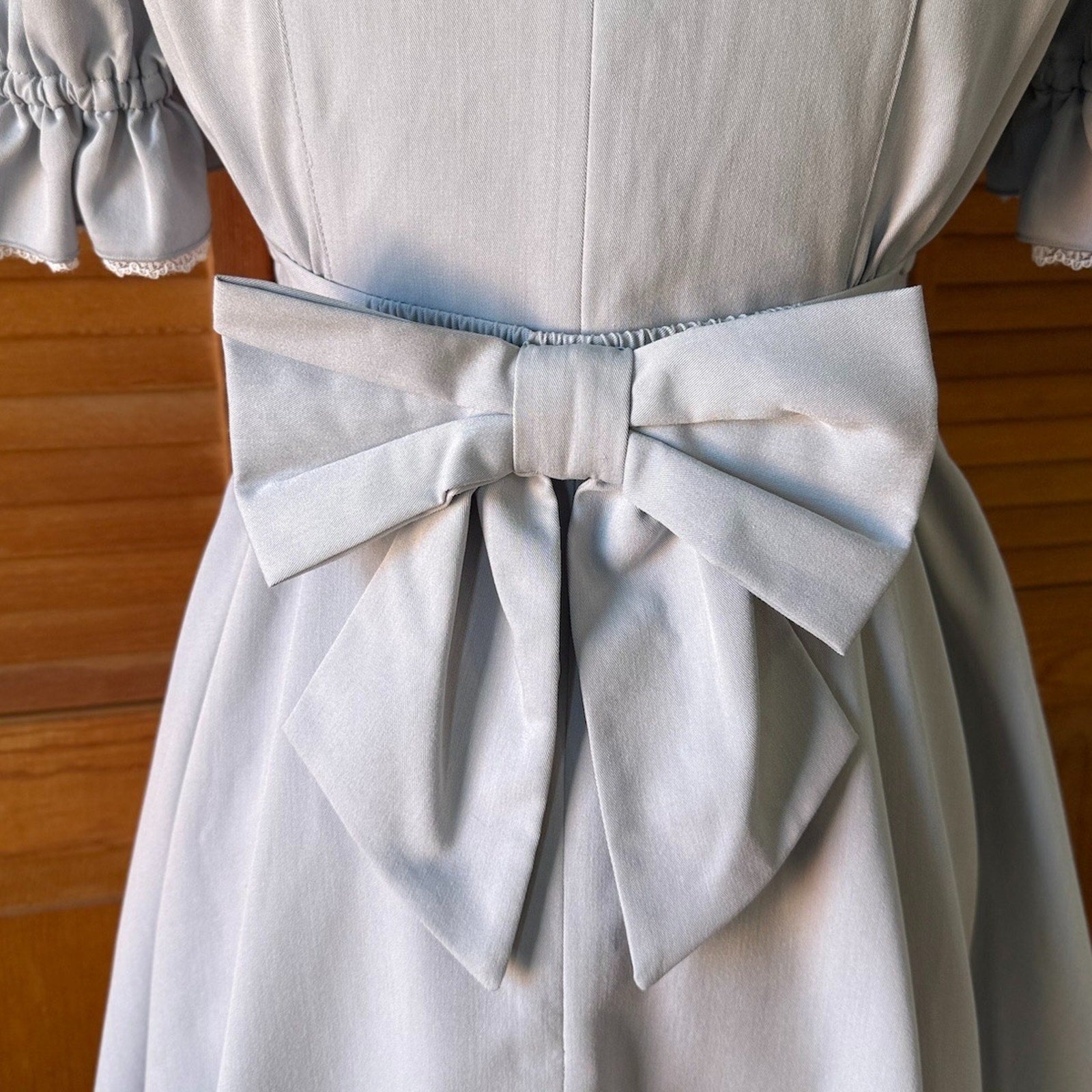 Secret Honey J-fashion Gyaru Jirai Kei Ryosangata Harajuku Gray Dress w/ Bow M