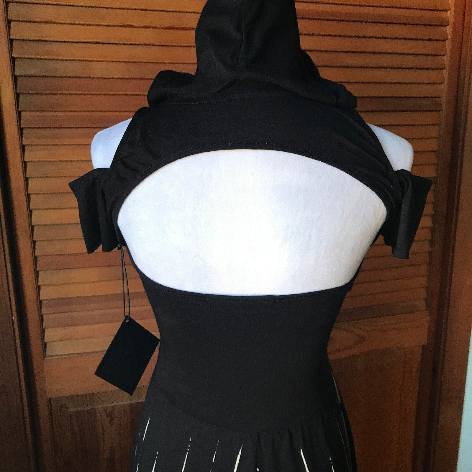 Vintage Lip Service Goth Punk Visual Kei Occult Wicca Hooded Cross Dress S