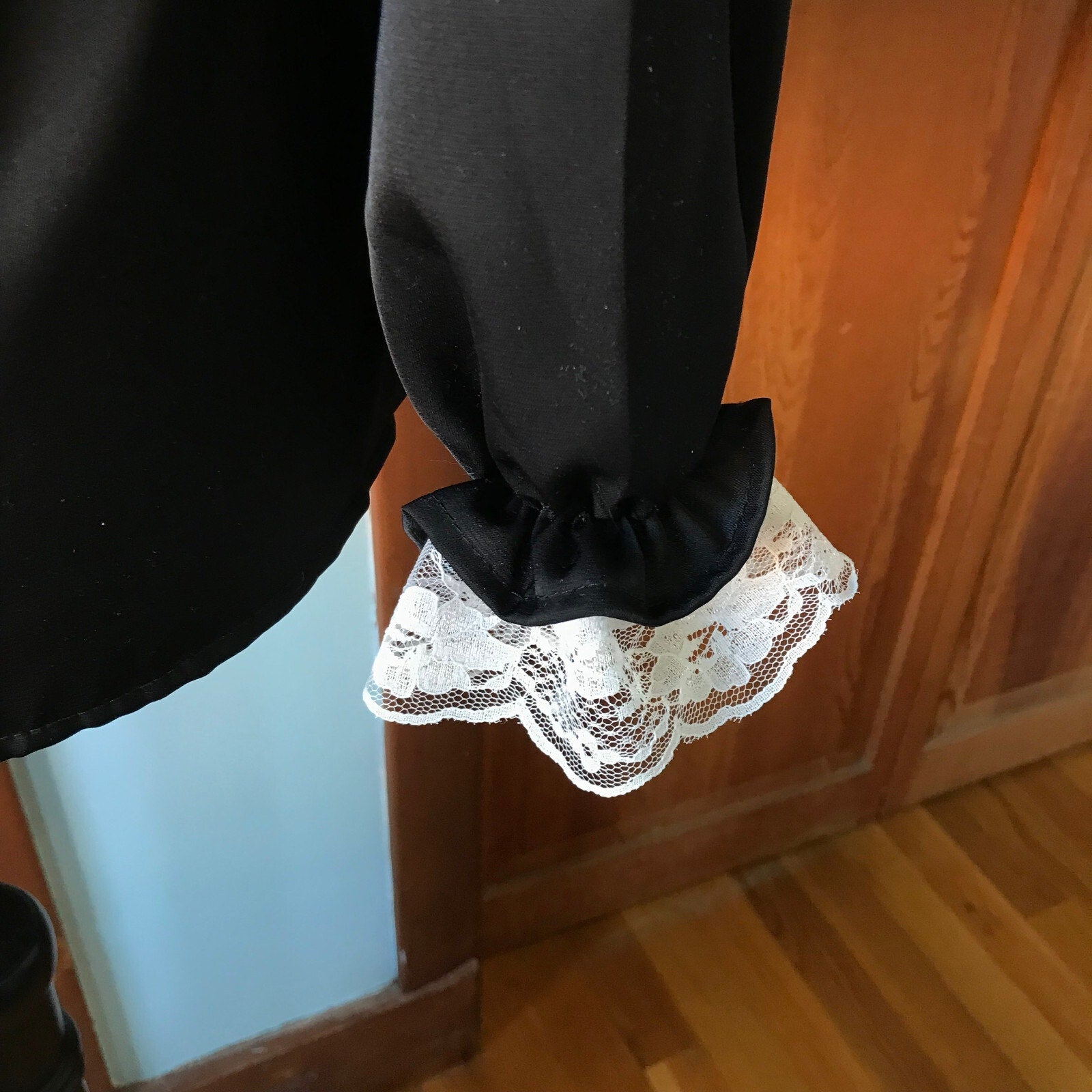 Gothic Lolita EGL J-fashion Jirai Dollcore Noir Blanc et Rose Blouse Shirt