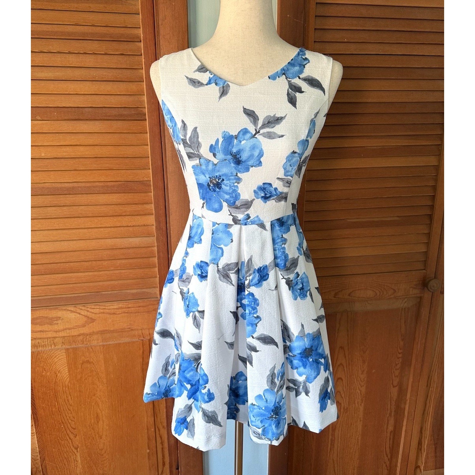 Liz Lisa J-fashion Lolita Jirai Gyaru Dollcore White Blue Blossom Dress S