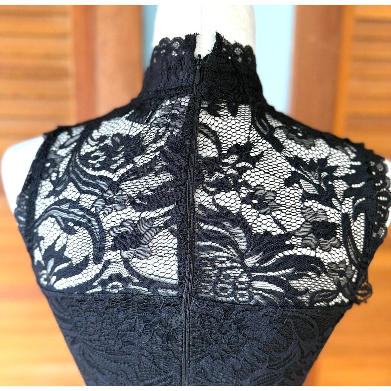 Killstar Gothic Victorian Dark Coquette Pinup Retro Black Lace Dress XS