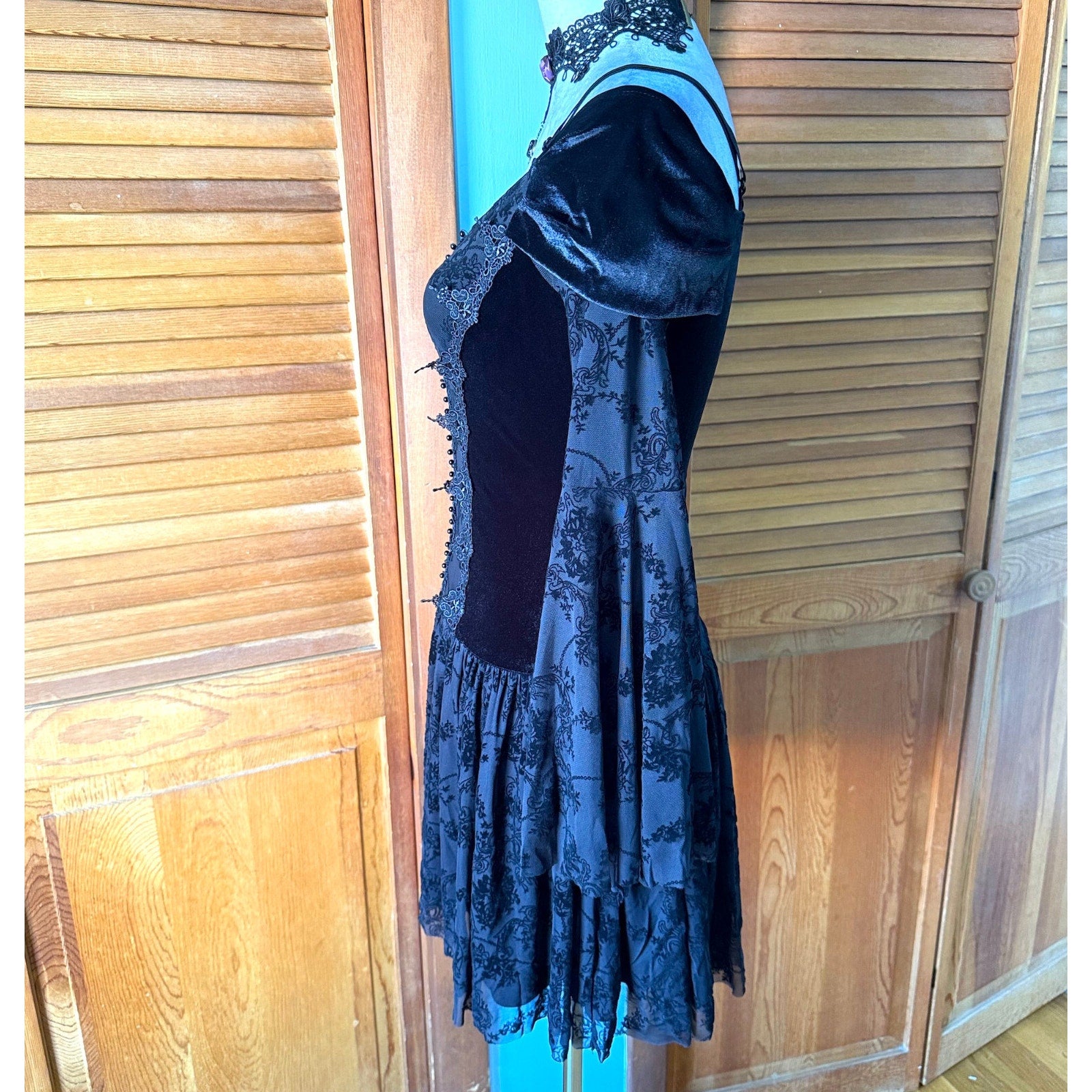 Gothic Victorian EGL Lolita Dark Fairycore Princess of Darkness Dress