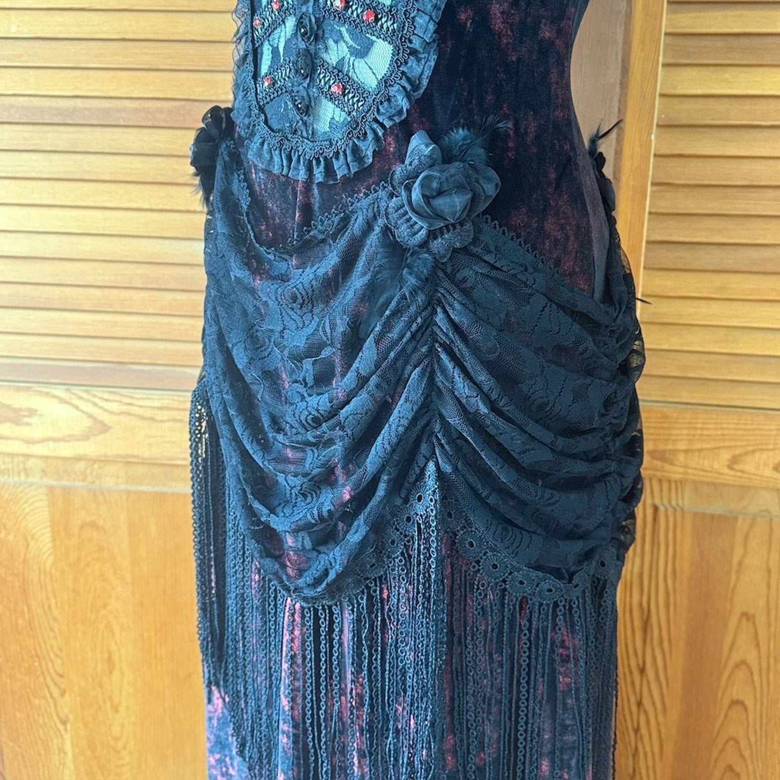 Devil Fashion Gothic Victorian Vampire Vkei Murderous Intents Velvet Dress
