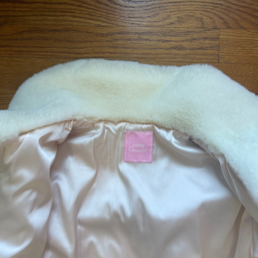 J-fashion Honey Cinnamon Jirai Kei Kawaii Dollcore Himekaji Pink Jacket OS M