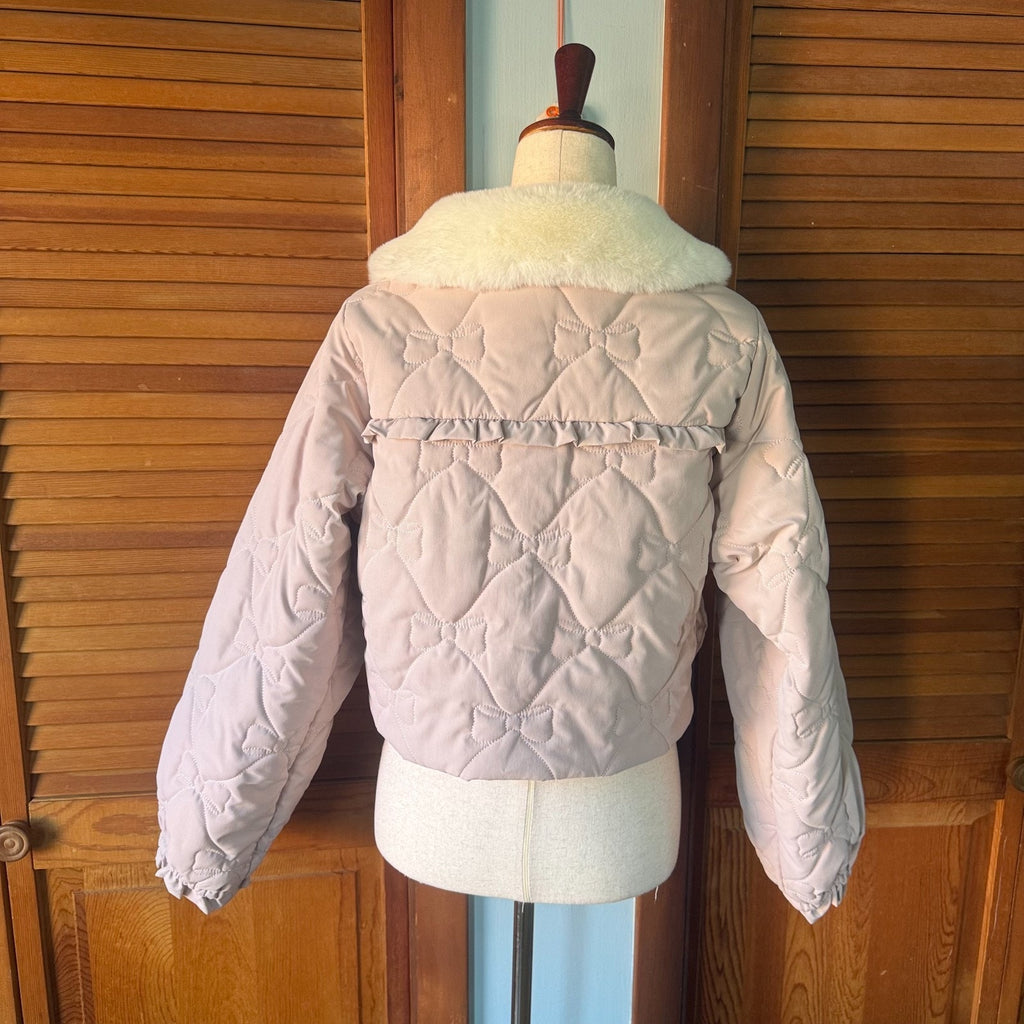 J-fashion Honey Cinnamon Jirai Kei Kawaii Dollcore Himekaji Pink Jacket OS M