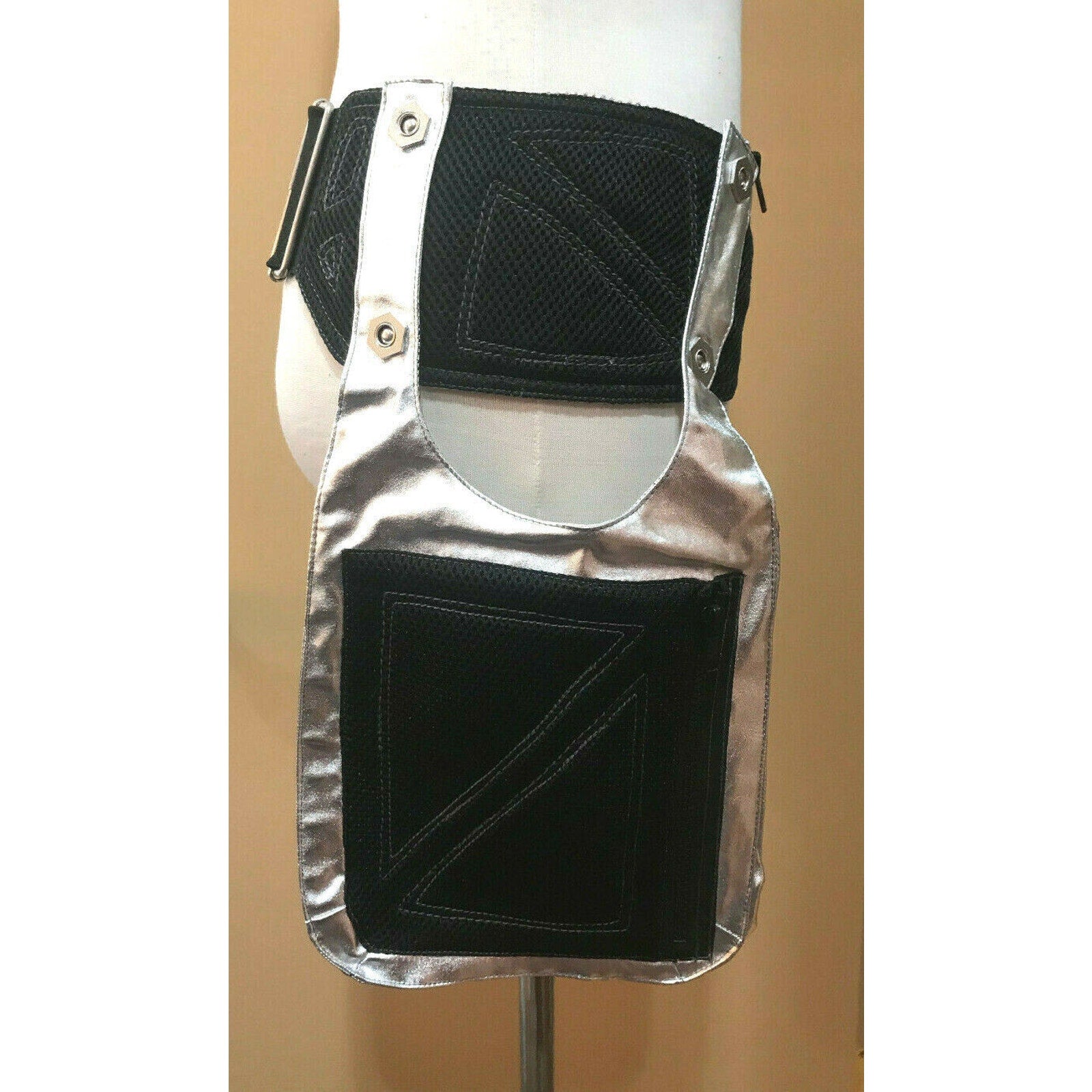 Lip Service Rare Technocracy Unisex Cyber Punk Industrial Utility Belt L-XL