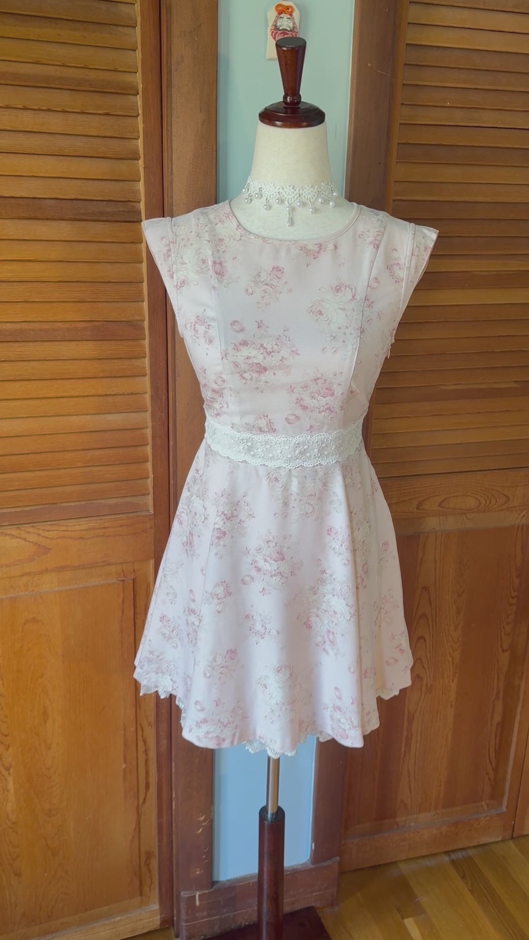 Liz Lisa J-fashion Jirai Kei Gyaru Harajuku Pink Daisies Summer Dress XS